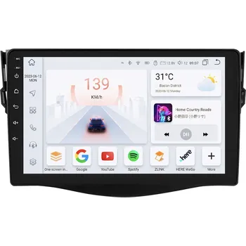 Autorádio HIZPO KXTYRV491 Autorádio 9" Android 13 pro Toyota RAV4 (2006-2012) Model: S9008 (8+128GB) CHR1805