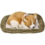 Dýchající štěňátko CORGI – realistická plyšová hračka