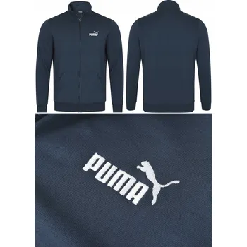 Pánská mikina Puma pánská mikina Ess Track Jacket Tr Dark Night, velikost M