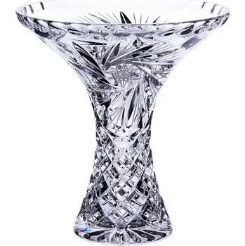Váza BOHEMIA CRYSTAL Broušená skleněná váza Bohemia Crystal Tanečnice - brus Větrník 205mm