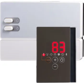 HARVIA AUSTRIA PRO D3I – inteligentní řídicí jednotka pro bio a infra saunu v moderním černém provedení - HA-PRO-D3I