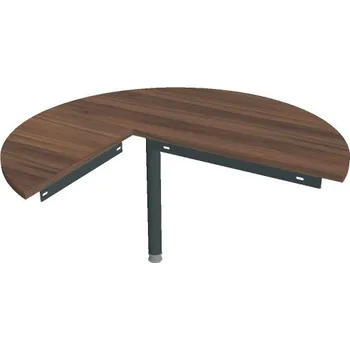 Psací stůl Stůl jednací pravý - GP 22 P N - OŘECH , ČERNÁ Ral 9005