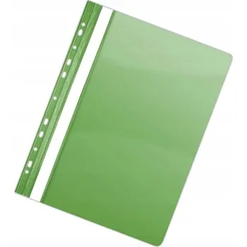 Šanon A4 vkládací tvrdý PVC zelený Biurfol