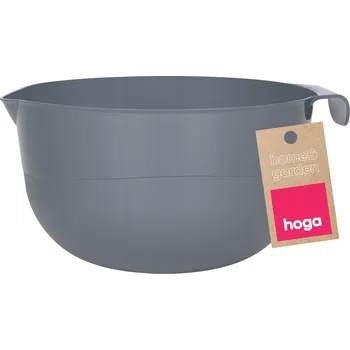 KUCHYŇSKÁ MÍSA PLASTOVÁ S VÝLEVKOU 2L TMAVĚ ŠEDÁ