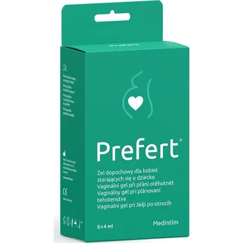 Intimní hygienický prostředek Medintim Prefert - vaginální gel na podporu početí