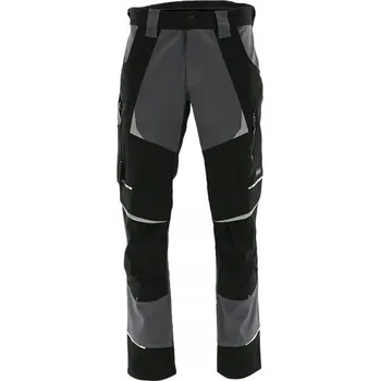 Pracovní obuv Pracovní kalhoty do pasu, pohodlné, strečové, COTTONFLEX šedo-černé SARA vel. 50