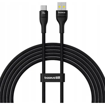 Datový kabel Kabel Baseus Flash 2 USB-A / USB-C 100 W 2 m - černý