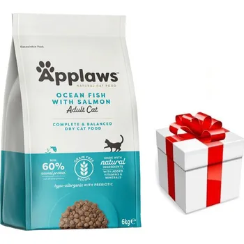 Krmivo pro kočku Applaws Cat Adult Ocean Fish&Salmon 6kg + PŘEKVAPENÍ ZDARMA