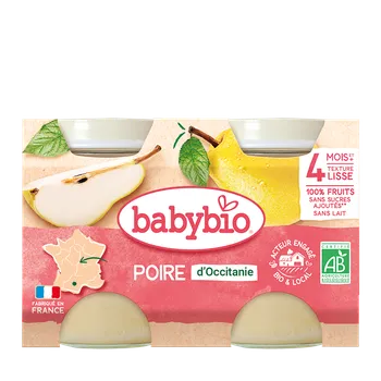 BABYBIO hruška 2x130 g