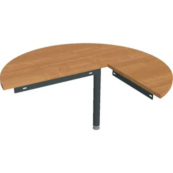 Psací stůl Stůl jednací levý GP 22 L N - OLŠE , ČERNÁ Ral 9005