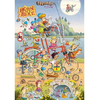 Puzzle Heye Vydejte se na výlet s… Marinem Deganem 500 dílků