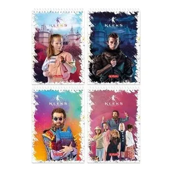 Set školních potřeb Kołonotatnik A6/40K kratka Kleks