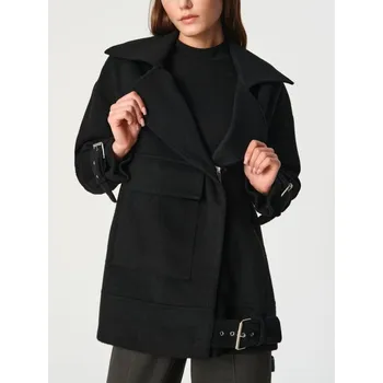 Dámský kabát Sinsay - Bunda - černá - 6657J-99X - 6657J-99X-XL