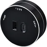 Zásuvkový modul Viking A60B, černá/výstupy - 1xUSB-A, 1xUSB-C/výkon až 2500W/230V,16A,50Hz