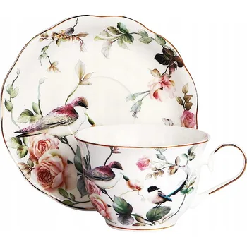 Veroni CANARIA Šálek porcelánový 260 ml 2 ks