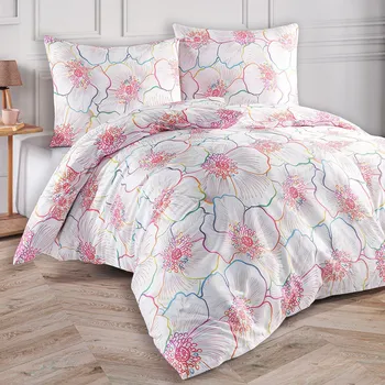 Povlečení Saténové povlečení Bloom Velikost: 135x200 + 80x80 cm