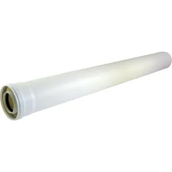 Kouřovod Regulus BB012093 koaxiální prodloužení 60/100mm, 500mm, bílá