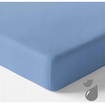 Prostěradlo Nepropustné prostěradlo bavlněné 120x60 cm Modré Eevi