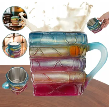 Malovaný Hrnek Knihy - Malované knihy Hrnek | Šálky s držadlem