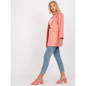 Dámské sako DHJ MA 15286 broskvové XL