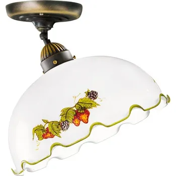 Kolarz 731.10.114 - Přisazený lustr NONNA 1xE27/75W/230V pr. 30 cm víno/jahody