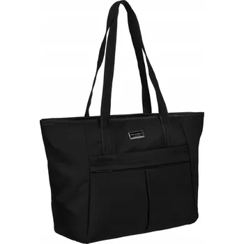 Kabelka Peterson shopper kabelka nylonová černá