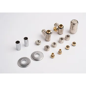 Radiátor P.m.h. Termostatický ventil pro ústřední vytápění Runa 6x7 cm nerez RUN-R-SS