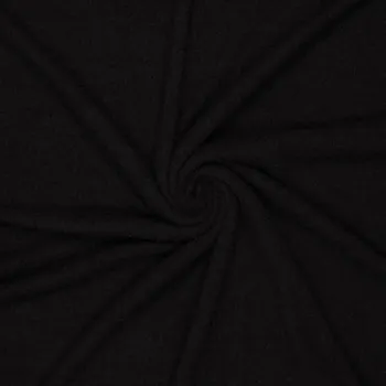 Úplet buklé černá 230 g/m2