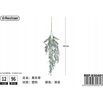 umělá květina Umělá levandule závěsná 105 cm - dekorace do interiéru