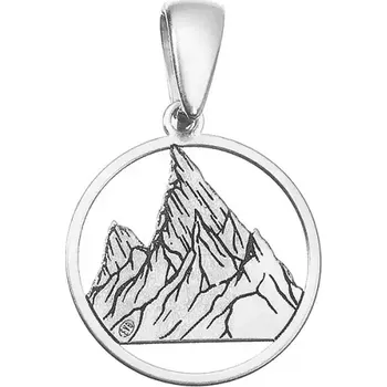 Přívěsek Stříbrný přívěsek hory 64027