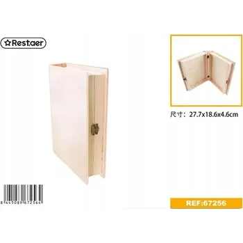 Obraz Krabička na Bibli vyrobená ze dřeva paulovnie