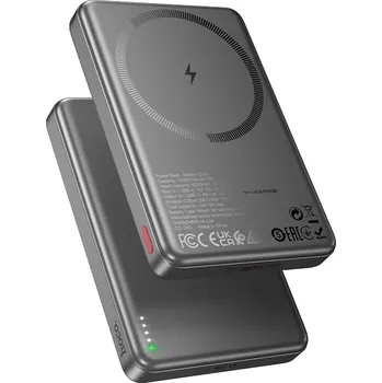 Powerbanka Hoco Powerbanka s MagSafe pro iPhone - Hoco, Q26A Joy PD20W 10000mAh Metal Gray