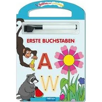 První čtění Schreib und Wisch Weg Erste Buchstaben mit Stift
