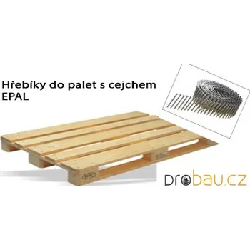 Hřebík Hřebíky EPAL do europalet s cejchem Barvy: 3,46x70 konvexní