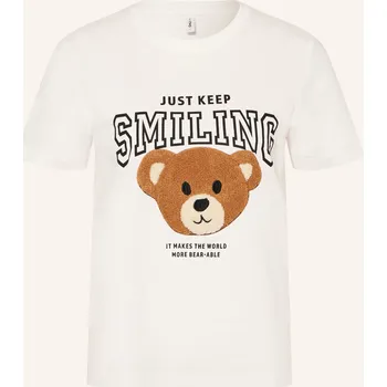 Dámské tričko Only Dámské Tričko, bílá / hnědá, 38