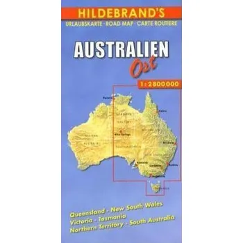 Hildebrand's Urlaubskarte Australien Ost. Australia East / Australie Est
