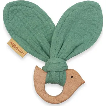 Dětské zboží Kousátko s ptáčkem - mentolové