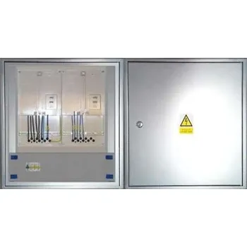 Rozvaděč Elektroměrový rozvaděč nerezový ER 212/OVP7P-N-FV Distribuční síť: EG.D, Hlavní jistič: bez hlavního jističe
