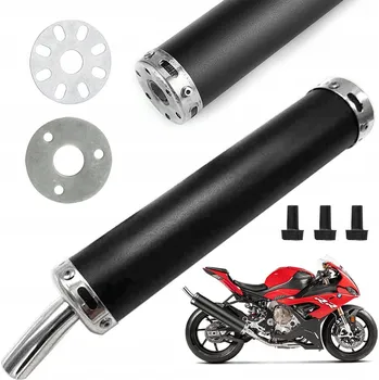 Výfuk pro motocykl TLUMIČ VÝFUKU MOTOCYKL SKÚTR 6*28 CM UNIVERZÁLNÍ KONCOVKA VÝFUKU 20MM