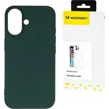 Pouzdro na mobilní telefon Silikonové pouzdro Wozinsky Silicone Case pro Samsung Galaxy S24 FE - zelené