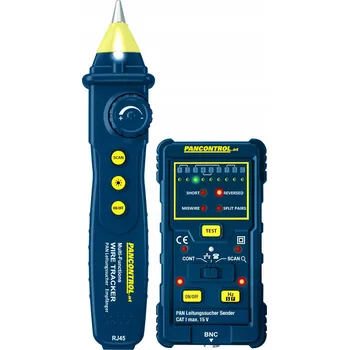 Bezpečnostní kamera Lokalizátor kabelů LAN, telefonních a síťových kabelů PANCONTROL