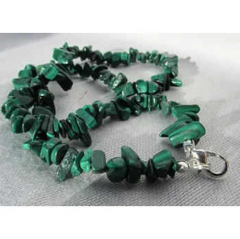 Náhrdelník Malachit - náhrdelník krátký