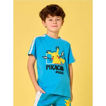 Chlapecké tričko Sinsay - Tričko Pokémon - modrá - 191CT-55X - 191CT-55X-128