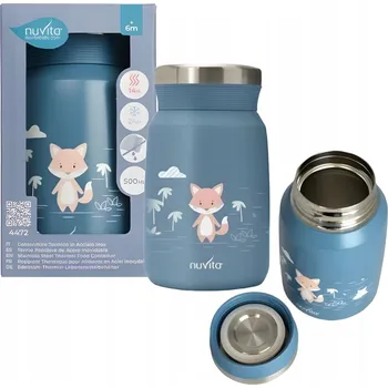 Termoska Termoska na jídlo Nuvita 0,5 l modrá