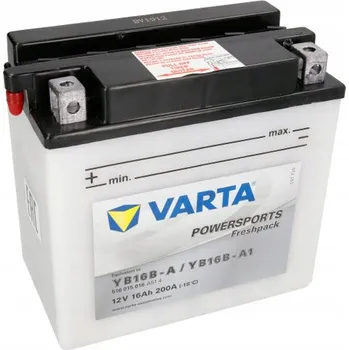 Motobaterie Akumulátor 16 Ah/200 A 12 V L+ Varta YB16B-A YB16B-A1