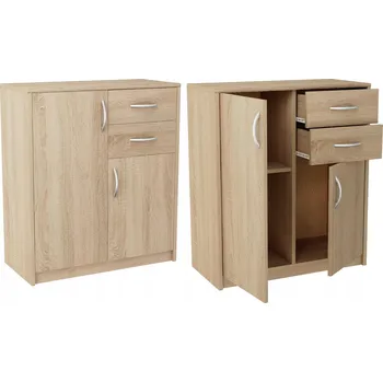 Komoda Komoda Matkam 74 x 35 x 85 cm dub sonoma matný