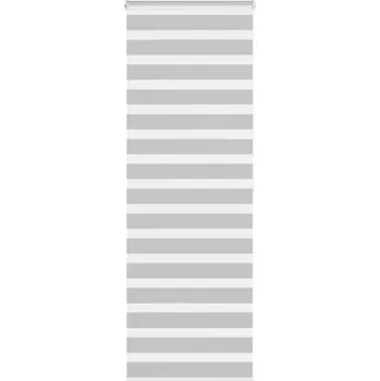 Roleta Zebra roleta, světle šedá, šířka látky 75,9 cm, polyester