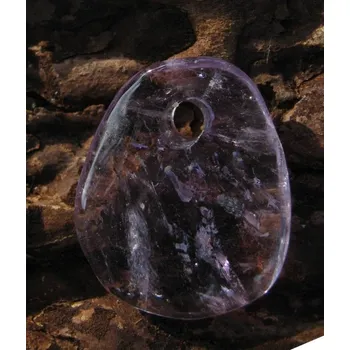 Přívěsek Ametyst - přívěsek prohnutý plátek