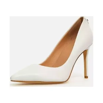 Dámské lodičky Dámské lodičky GUESS na vysokém podpatku, bílé kožené, originální prémiové, Vel 41