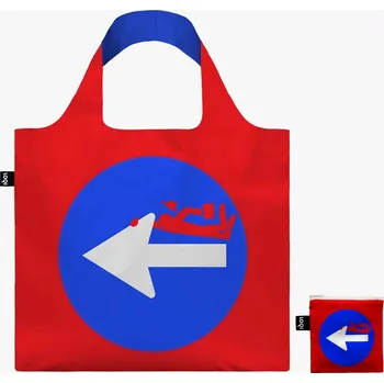 Nákupní taška Skládací nákupní taška LOQI CLET Studio Clet's Signs